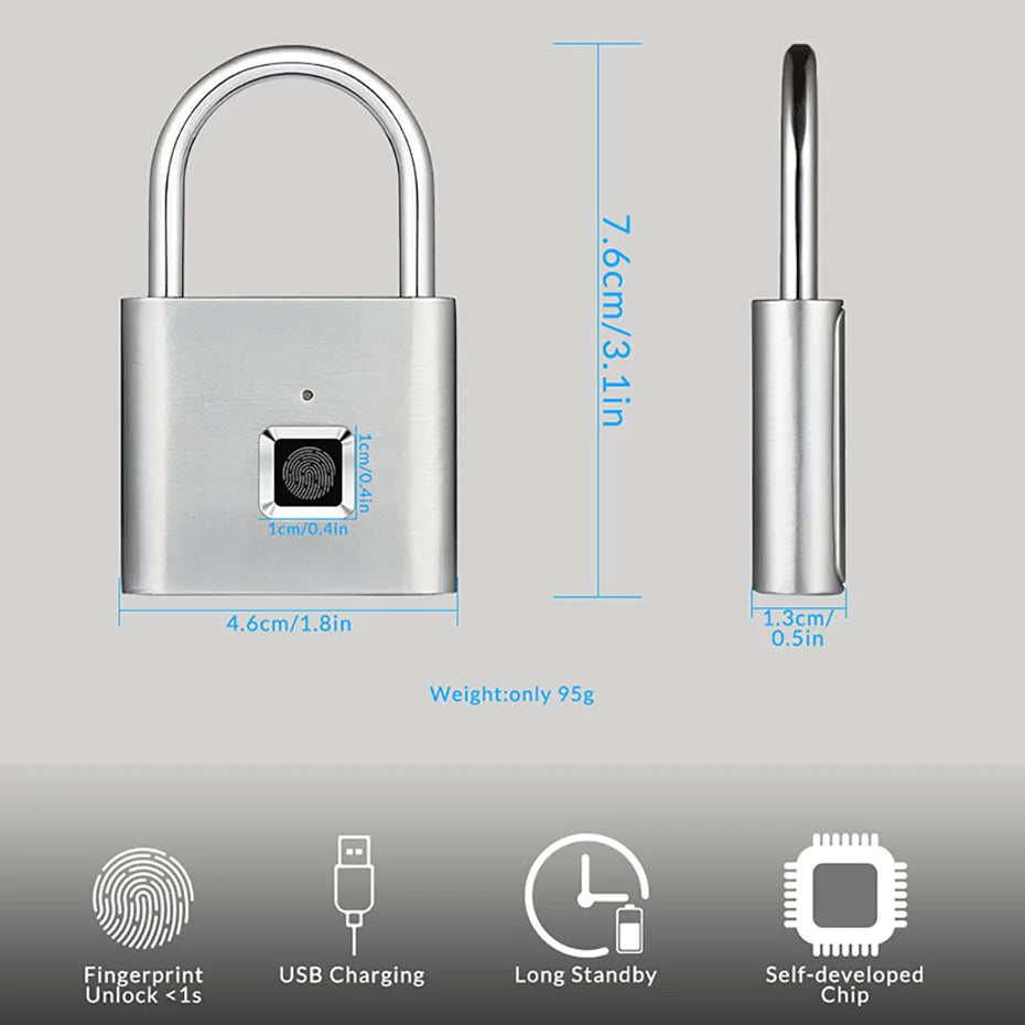 Cadenas Biométrique